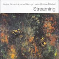 CD cover of STREAMING with Muhal Richard Abrams,George Lewis and Roscoe Mitchell, Cover Art: Muhal Richard Abrams
