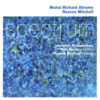 CD cover of Muhal Richard Abrams SPECTRUM with Roscoe Mitchell, Cover Art: Muhal Richard Abrams